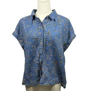 Aliceblue floral shirt